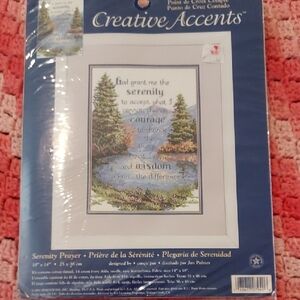 Serenity Prayer Wall Art - Blue and Green